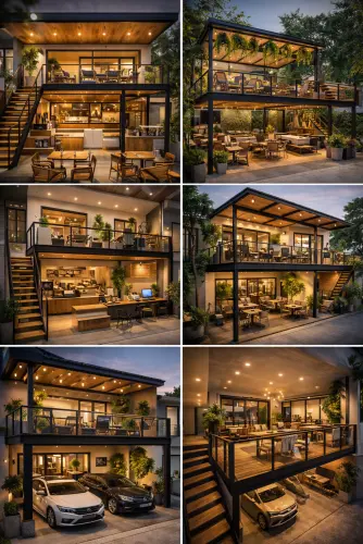 Mezannine Cafe Modern di Grogol Petamburan